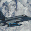 The JF17 Thunder Aircraft Diamond Paintings