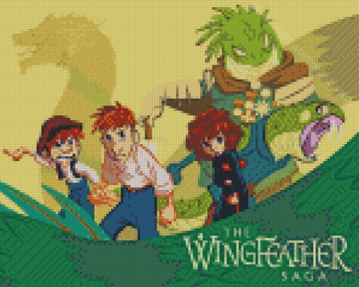 The Wingfeather Saga Characters Diamond Paintings