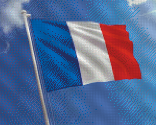 The France Flag Diamond Paintings