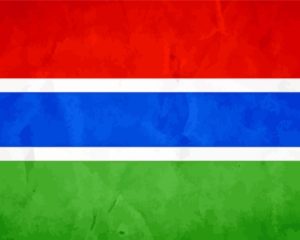 The Gambia Flag Africa Diamond Painting