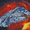 The Millennium Falcon Diamond Paintings