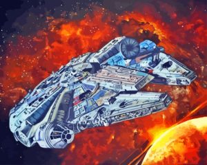 The Millennium Falcon Diamond Painting