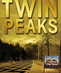 Twin Peaks Poster Diamond Painting
