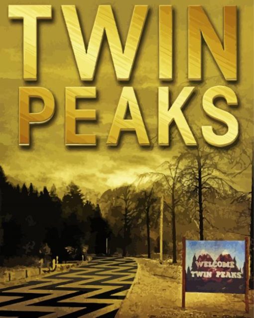 Twin Peaks Poster Diamond Painting