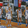 University Of Kentucky Basketball Team Diamond Paintings