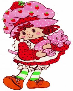 Vintage Strawberry Shortcake Diamond Painting