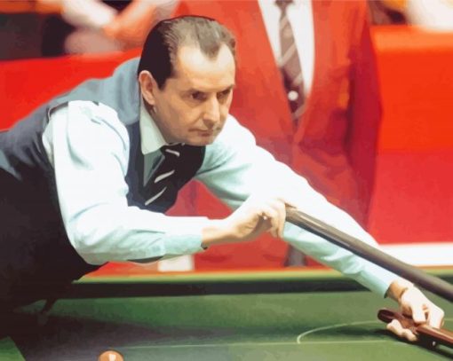 Welsh Snooker Player Ray Reardon Diamond Painting