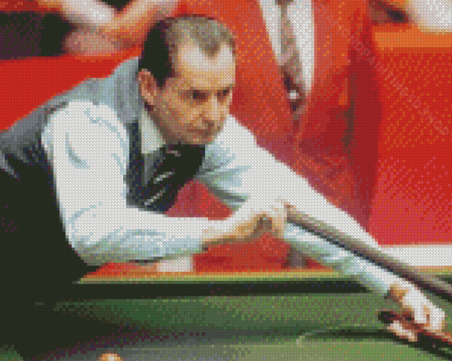 Welsh Snooker Player Ray Reardon 5D Diamond Painting