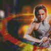 White Canary Character Art Diamond Paintings