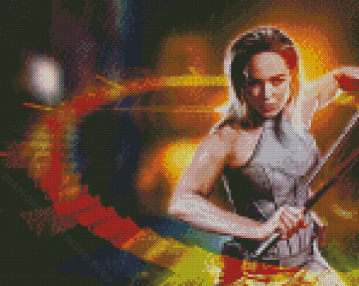 White Canary Character Art Diamond Paintings