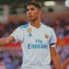 Achraf Hakimi Real Madrid Diamond Paintings