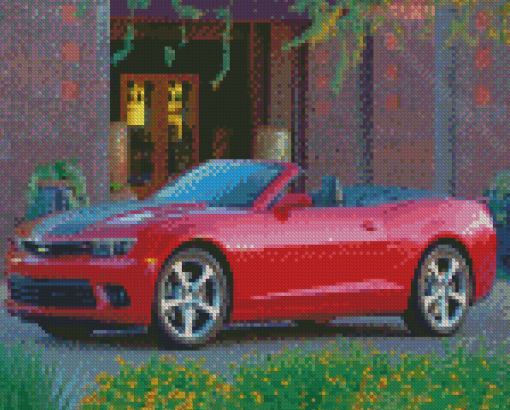 Aesthetic 2015 Camaro Diamond Paintings