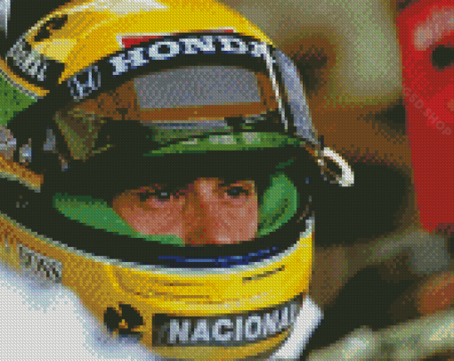 Ayrton Senna Diamond Paintings