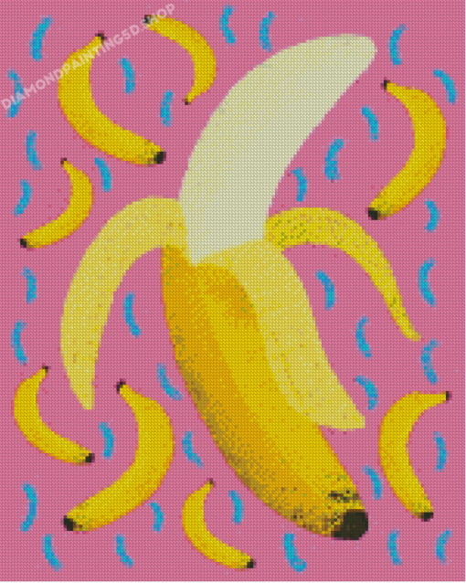 Aesthetic Banana Diamond Paintings