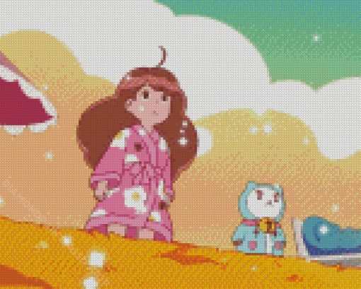 Aesthetic Bee And PuppyCat Diamond Paintings