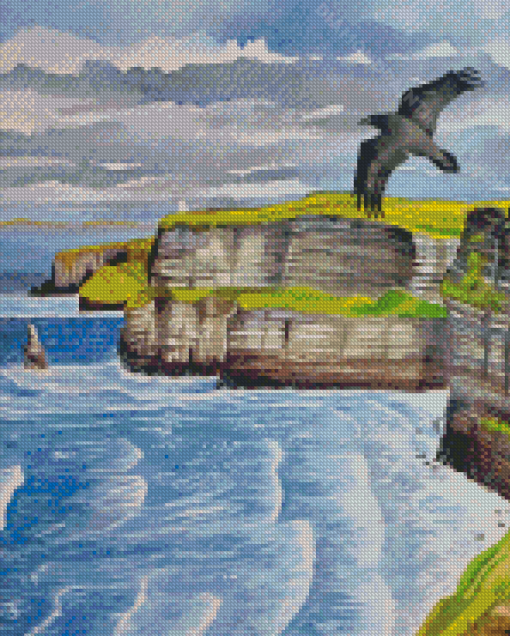 Aesthetic Cliffs Of Moher Diamond Paintings