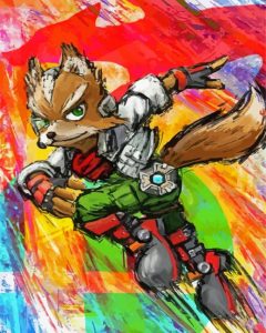 Aesthetic Fox McCloud Diamond Painting