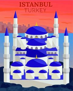 Aesthetic Istanbul Turkey Diamond Painting