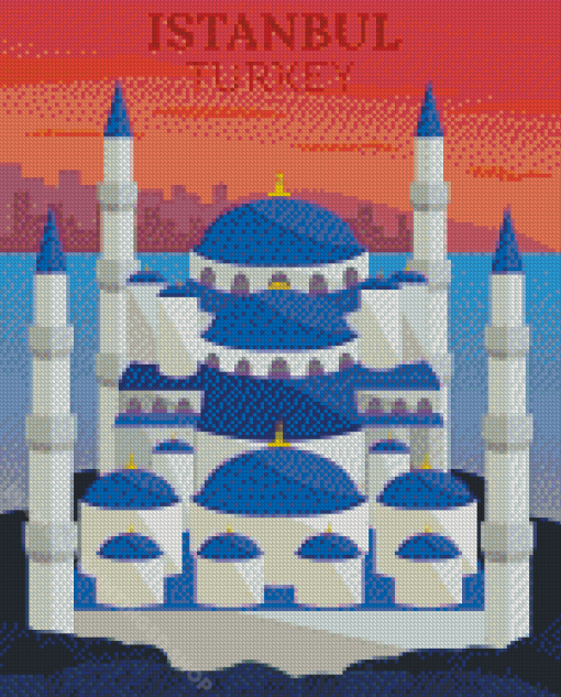 Aesthetic Istanbul Turkey Diamond Paintings