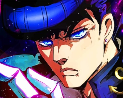 Aesthetic Josuke Higashikata Diamond Painting