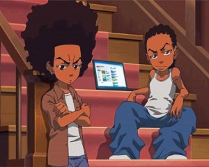 Aesthetic The Boondocks Diamond Painting