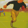 Aesthetic Vintage Football Diamond Paintings