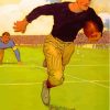 Aesthetic Vintage Football Diamond Painting