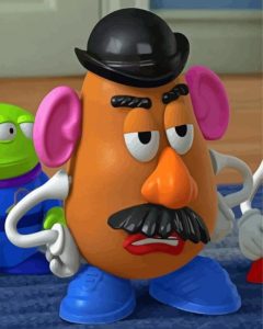 Angry Mr Potato Head Diamond Painting