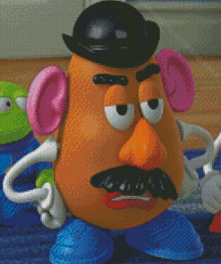 Angry Mr Potato Head Diamond Paintings