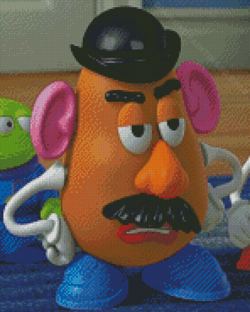 Angry Mr Potato Head Diamond Paintings