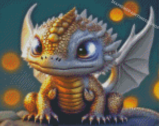 Baby Dragon Diamond Paintings