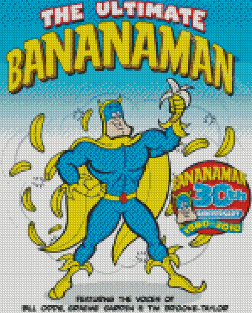 Bananaman Anime Poster Diamond Paintings