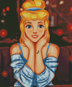 Cinderella Modern Disney Princess Diamond Paintings
