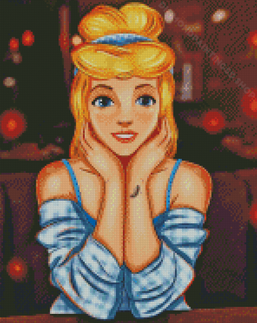 Cinderella Modern Disney Princess Diamond Paintings