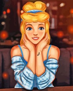 Cinderella Modern Disney Princess Diamond Painting