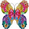 Colorful Mandala Butterfly Diamond Painting