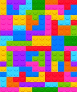 Colorful Tetris Diamond Painting