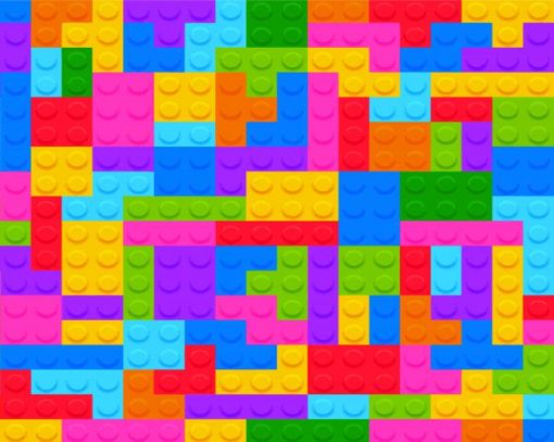 Colorful Tetris Diamond Painting