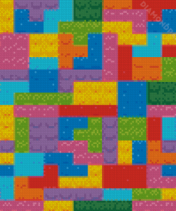 Colorful Tetris Diamond Paintings