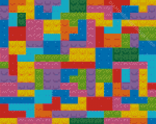 Colorful Tetris Diamond Paintings