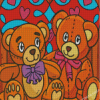 Cool Bears Of Love Diamond Paintings