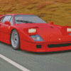 Cool Ferrari F40 Diamond Paintings