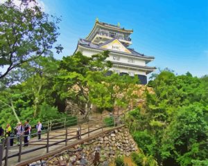 Cool Gifu Castle Diamond Painting