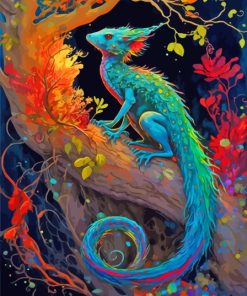Cool Mystical Dragon Diamond Painting