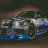 Cool Skyline GTR Diamond Paintings