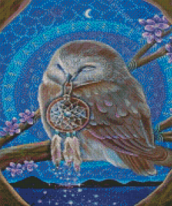 Dream Light Owl Diamond Paintings