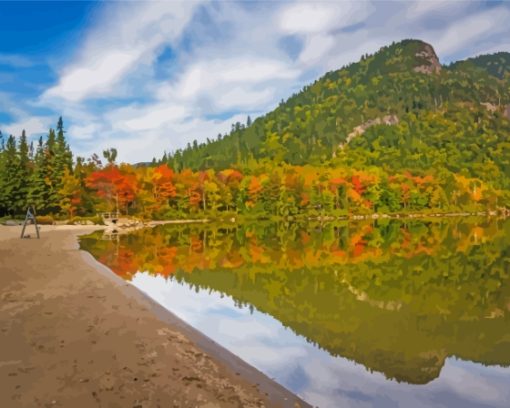 Echo Lake State Park Franconia Diamond Painting