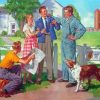 Family Harold Anderson Diamond Painting