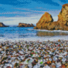 Glass Beach California USA Diamond Paintings