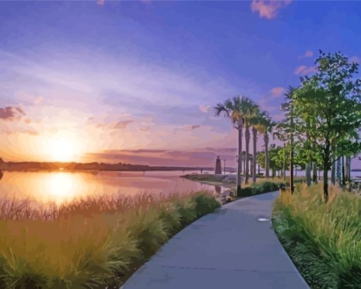 Kissimmee Lakefront Park Diamond Painting